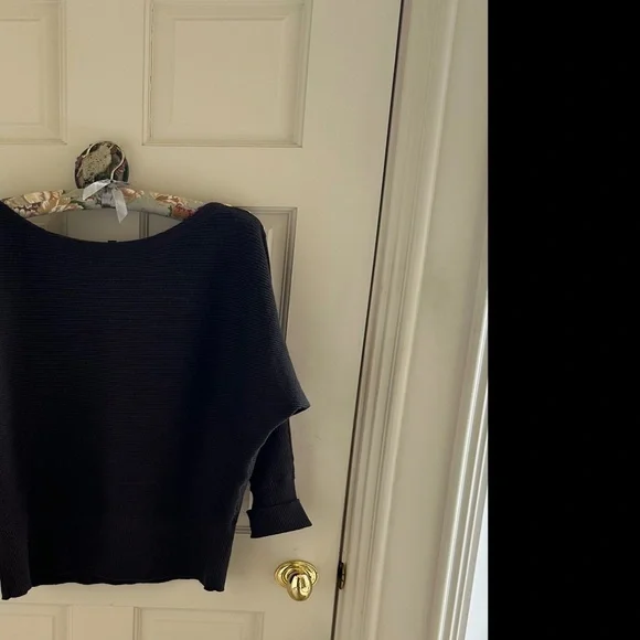 RALPH LAUREN 6 GOLD BUTTON BROWN SWEATER-NWT/L - Picture 7 of 8